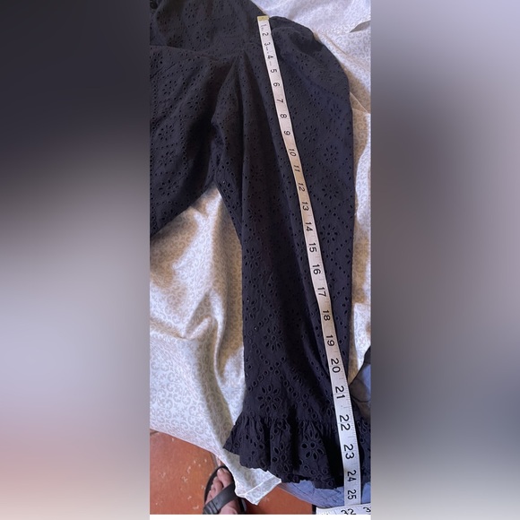 Batsheva Grace Blouse in Black Broderie Anglaise 16 - Picture 14 of 16